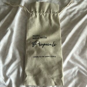 Cheers to the Happy Couple Wine / Champagne Bag